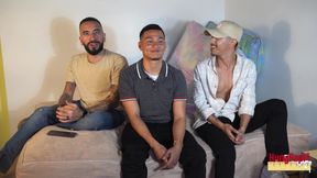 Hung Papi Uncut Stud Jerks off Big Cum Shot