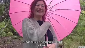 Pale And Voluptuous Mature Japanese Wife Onsen Vacation