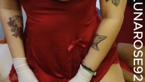 Balloon Play! 4 MIN I unlock a new kink! Balloons! Watch be slowly blow up my latex balloon and rub it all over my body pleasuring myself! Of course wearing gloves! Then watch me pop the balloons