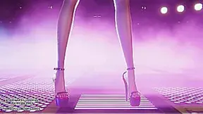 T-ARAs Day by Day Gets Horny as Ahri Dances Seductively in MMD Hentai Parody (Uncensored)