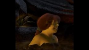 Fiona farting in the mud bath