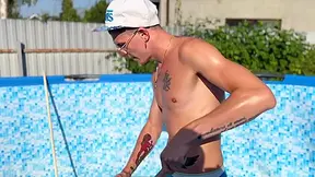 The Wife Hired A Pool Cleaner And Could Not Resist And Fucked Him Right There