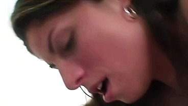 Katie Lane Swallows Nick Manning's Load After Cowgirl