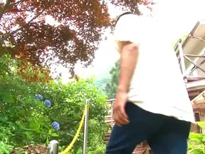 Japanese MILF Skillfully Sucks Cock Until He Blows His Load Hardly