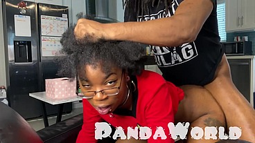 Uhura Panda BBC Ebony Anal Creampie