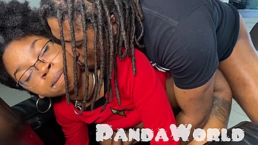 Uhura Panda BBC Ebony Anal Creampie