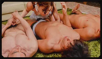 Peachy tits wife gets fucked in threesome ways  VIP selection