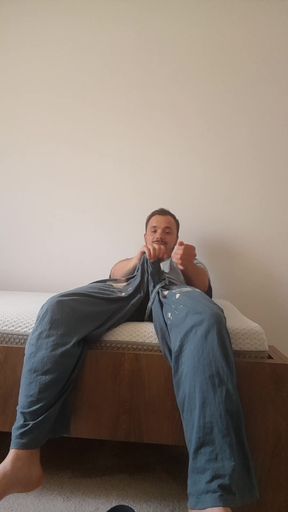 Romanian gay man Daeros went wild by himself into his stepsister&amp;#039;s apartment