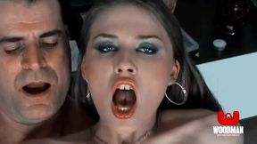 Slutty Czech Whore Riding Big Cock with Her Wet Tight Asshole Vol 1