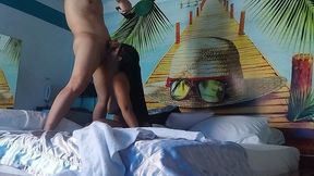 stepnephew and stepaunt enjoying the vacation
