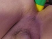 Amy Fucks Huge Dildo Just For You