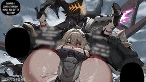 Caesar King Gets Full Nelson-filled To The Brink By Monster Pompey [zzz Hentai Animation]