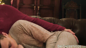 ”Smooth stepson banged hard bareback by hot mustache step daddy”