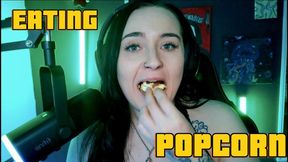 ASMR POPCORN - Aggressive Eating