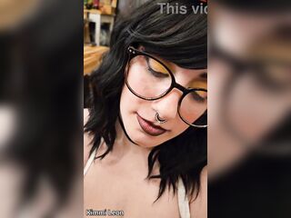 That guy SCREWED MY FACE and then CAME ALL OVER MY GLASSES!