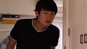 Sultry Japanese Housewife Gets Pussy Fingered & Tits Kneaded Hard