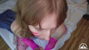 Brand New Trans Starlet Zaira Gets Creampied In Dva Cosplay & Leash