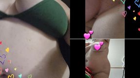 BIG TITS IN YOUR FACE FOR VALENTINE'S DAY W THROAT CLEARING FARTING AND FRECKLES