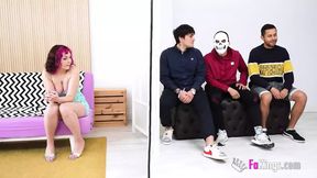 HOT BLIND DATE: Mei tries 3 cocks and will have to choose 1