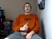 Stroking & Shooting a Massive Load
