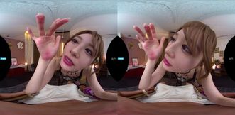 Wanton asian bimbo crazy VR clip