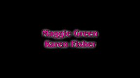 karen fisher and maggie green lesbian pussy fingering