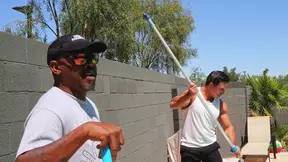 Cheating wife gets gangbanged by 3 pool cleaners