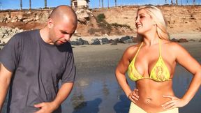 Sweet lovers with huge tits and a thick cock&#x1F32D; end their intense session with a face creampie and cum in her eye