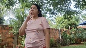 Join me as I smoke my first cigarette of the morning