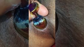 plugada e gostosa: cuzinho preenchido e gozada intensa so pra voce!
