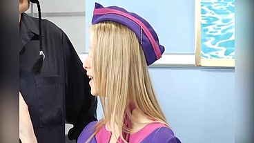 Flight Attendants Sunny Lane & Eva Angelina In A Steamy 3some With Eric Swiss