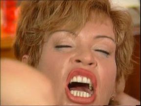 Retro hairy pussy loves in ass