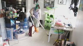 VACCUMING FURNITURE