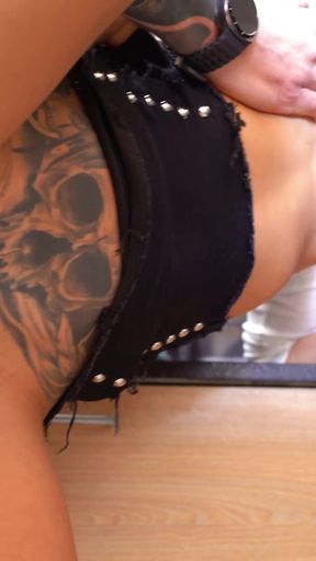 I CATCH MY STEPMOM IN THE KITCHEN FROM BEHIND AND FUCK HER HARD POV   Clip 2