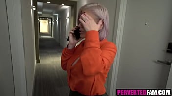 Stepmom with huge tits craves stepson's hard cock for her own pleasure
