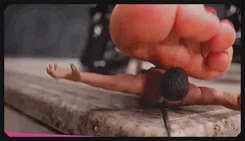 Japanese Giantess Mistress Youko Crushes Tiny Man