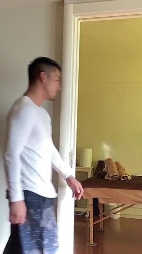 Training Worker at Gay Massage Shop