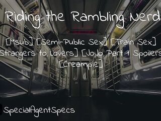 Riding the Rambling Nerd [Erotic Audio for Women] [Msub] [Strangers to Lovers] [JoJo Part 1 Spoilers] [Nerdy]