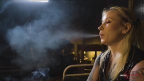 Smoke inhaled deeply HD