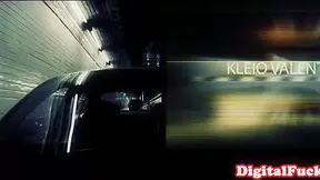 Queening femdom Eva Lovia rides subs cock