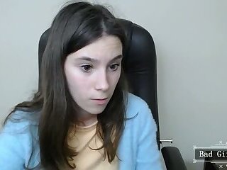 Very petite brunette webcam skinny small tits teen