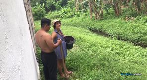 I Fucked My Neighbor's Stepdaughter the Gardener Inside His Vegetable Garden