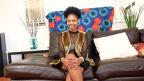 Dark Skin Actress Pretends for Hot Interracial Home Video
