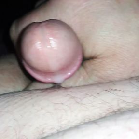 Stroking tiny dick until I cum