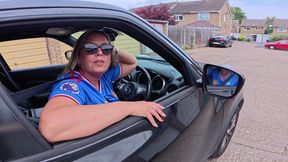 Maisie Lewis Jerks Me off in Her Car While Driving!