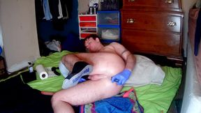 Gaping my Creamy Man Hole
