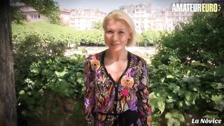 LaNovice - Mademoiselle Justine Slutty French cougar Hardcore Butt And Cunt Pounded With A Huge