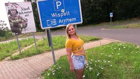 sexparkplatz! lina will sperma, big-ass teen ohne kondom gefickt