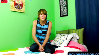 BoyObsession.com - Kyle Eldritch's adorable twink jerk off session for fans