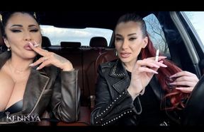 You are our ashtray in the car